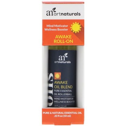 ARTNATURALS, AWAKE ROLL-ON, .33 FL OZ / 10ml