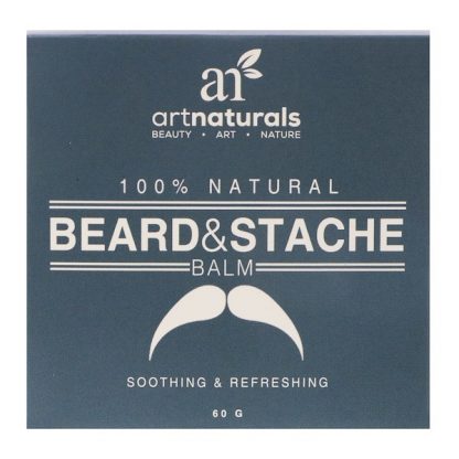 ARTNATURALS, 100% NATURAL, BEARD & STACHE BALM, 60 G