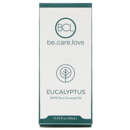 BCL, BE CARE LOVE, 100% PURE ESSENTIAL OIL, EUCALYPTUS, 0.34 FL OZ / 10ml