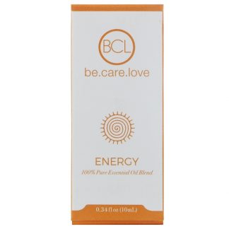 BCL, BE CARE LOVE, 100% PURE ESSENTIAL OIL BLEND, ENERGY, 0.34 FL OZ / 10ml