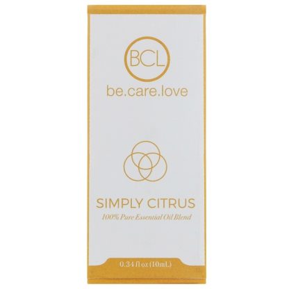 BCL, BE CARE LOVE, 100% PURE ESSENTIAL OIL BLEND, SIMPLY CITRUS, 0.34 FL OZ / 10ml