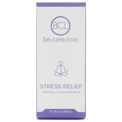 BCL, BE CARE LOVE, 100% PURE ESSENTIAL OIL BLEND, STRESS RELIEF, 0.34 FL OZ / 10ml