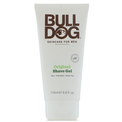 BULLDOG SKINCARE FOR MEN, ORIGINAL SHAVE GEL, 5.9 FL OZ / 175ml