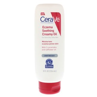 CERAVE, ECZEMA SOOTHING CREAMY OIL, FOR EXTRA DRY, ITCHY SKIN, 8 FL OZ / 236ml