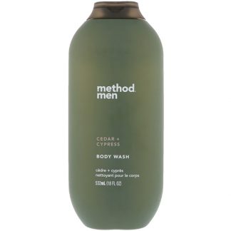 METHOD, MEN, BODY WASH, CEDAR + CYPRESS, 18 FL OZ / 532ml