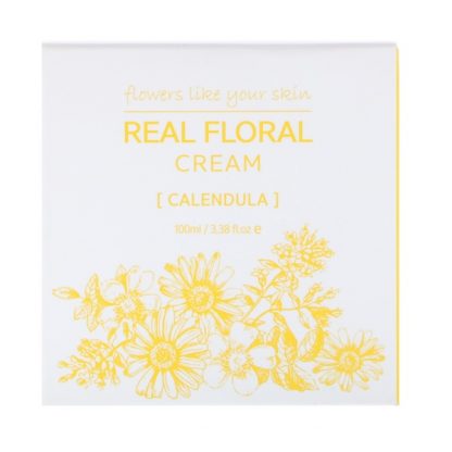 NACIFIC, REAL FLORAL CREAM, CALENDULA, 3.38 FL OZ / 100ml