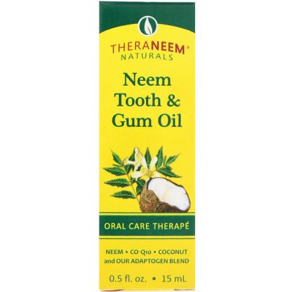 ORGANIX SOUTH, THERANEEM NATURALS, NEEM TOOTH & GUM OIL, ORAL CARE THERAPE, 0.5 FL OZ / 15ml