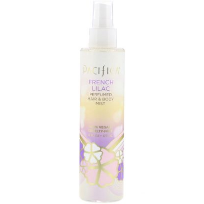 PACIFICA, FRENCH LILAC PERFUMED HAIR & BODY MIST, 6 FL OZ / 177ml