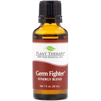 PLANT THERAPY, 100% PURE ESSENTIAL OILS, GERM FIGHTER, 1 FL OZ / 30ml