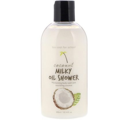 TOO COOL FOR SCHOOL, COCONUT MILKY OIL SHOWER, 10.14 FL OZ / 300ml