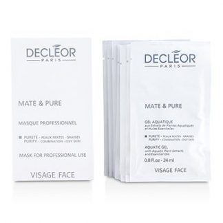 DECLEOR MATE &AMP; PURE MASK VEGETAL POWDER - COMBINATION TO OILY SKIN (SALON SIZE) 10X5G