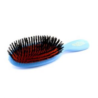 MASON PEARSON BOAR BRISTLE - POCKET CHILD PURE BRISTLE HAIR BRUSH CB4 - # BLUE (GENERALLY USED FOR AGES 3 TO 6 YEARS) 1PC