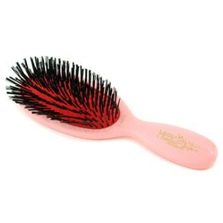 MASON PEARSON BOAR BRISTLE - POCKET CHILD PURE BRISTLE HAIR BRUSH CB4 - # PINK (GENERALLY USED FOR AGES 3 TO 6 YEARS) 1PC