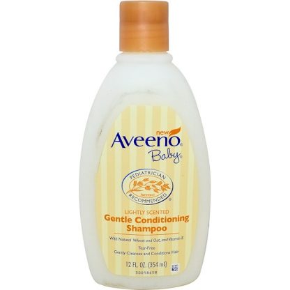 AVEENO, BABY, GENTLE CONDITIONING SHAMPOO, LIGHTLY SCENTED, 12 FL OZ / 354ml