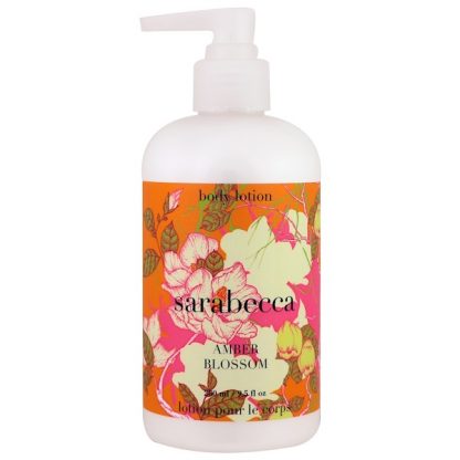 SARABECCA, BODY LOTION, AMBER BLOSSOM, 9.5 FL OZ / 280ml