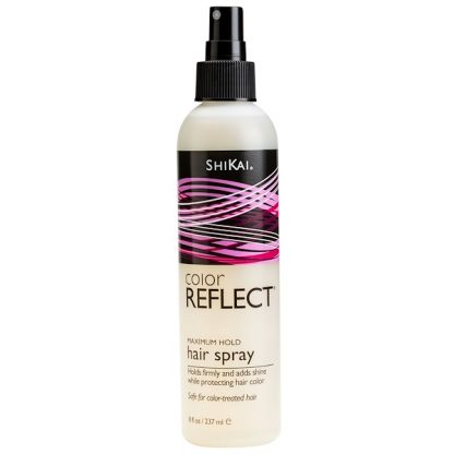 SHIKAI, COLOR REFLECT, MAXIMUM HOLD HAIR SPRAY, 8 FL OZ / 237ml