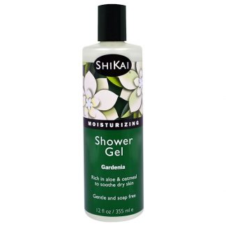 SHIKAI, MOISTURIZING SHOWER GEL, GARDENIA, 12 FL OZ / 355ml