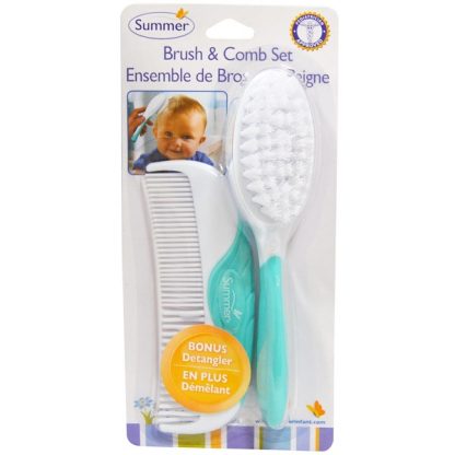 SUMMER INFANT, BRUSH & COMB SET, 2 PIECES