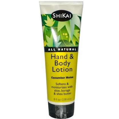 SHIKAI, HAND & BODY LOTION, CUCUMBER MELON, 8 FL OZ / 238ml