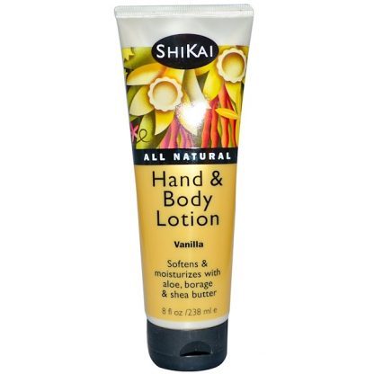 SHIKAI, HAND & BODY LOTION, VANILLA, 8 FL OZ / 238ml