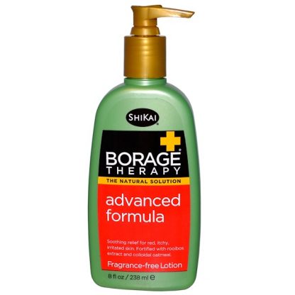 SHIKAI, BORAGE THERAPY, ADVANCED FORMULA LOTION, FRAGRANCE-FREE, 8 FL OZ / 238ml