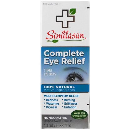 SIMILASAN, COMPLETE EYE RELIEF, STERILE EYE DROPS, 0.33 FL OZ / 10ml