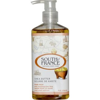 SOUTH OF FRANCE, SHEA BUTTER, HAND WASH WITH SOOTHING ALOE VERA, 8 OZ / 236ml