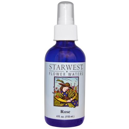 STARWEST BOTANICALS, FLOWER WATERS, ROSE, 4 FL OZ / 118ml