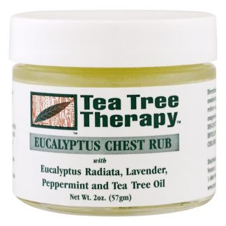 TEA TREE THERAPY, EUCALYPTUS CHEST RUB, 2 OZ / 57g