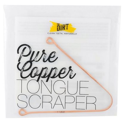 THE DIRT, PURE COPPER, TONGUE SCRAPER, 1 PIECE