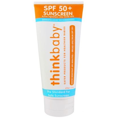 THINK, THINKBABY, SUNSCREEN, SPF 50+, 6 FL OZ / 177ml