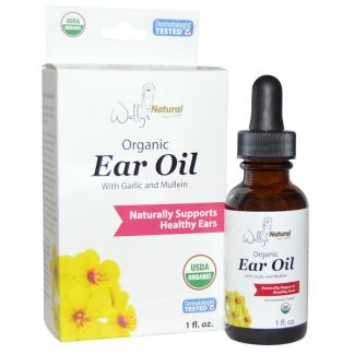 WALLY'S NATURAL, ORGANIC EAR OIL WITH GARLIC AND MULLEIN, 1 FL OZ