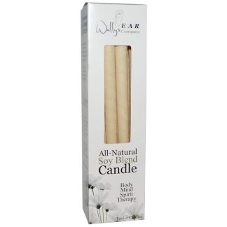 WALLY'S NATURAL, ALL-NATURAL SOY BLEND CANDLE, 12 CANDLES