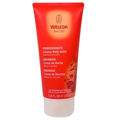 WELEDA, POMEGRANATE CREAMY BODY WASH, 6.8 FL OZ / 200ml