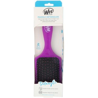 WET BRUSH, PADDLE DETANGLER BRUSH, DETANGLE, PURPLE, 1 BRUSH