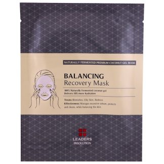 LEADERS, COCONUT GEL BALANCING RECOVERY MASK, 1 MASK, 30 ML