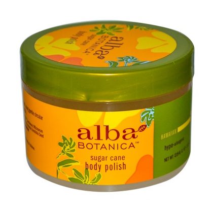 ALBA BOTANICA, BODY POLISH, SUGAR CANE, 10 OZ / 284g