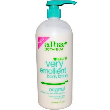 ALBA BOTANICA, NATURAL VERY EMOLLIENT, BODY LOTION, ORIGINAL, 32 OZ / 907g