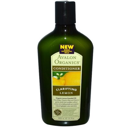 AVALON ORGANICS, CONDITIONER, CLARIFYING, LEMON, 11 FL OZ / 325ml