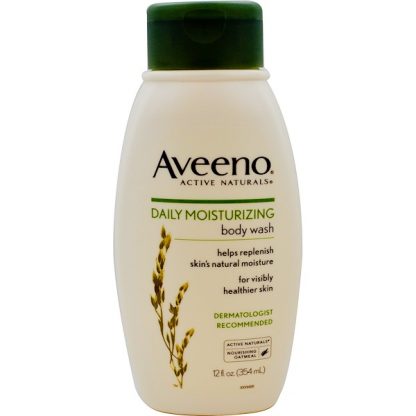 AVEENO, ACTIVE NATURALS, DAILY MOISTURIZING BODY WASH, 12 FL OZ / 354ml