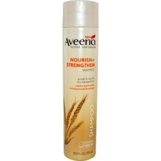 AVEENO, ACTIVE NATURALS, NOURISH + STRENGTHEN SHAMPOO, 10.5 FL OZ / 311ml