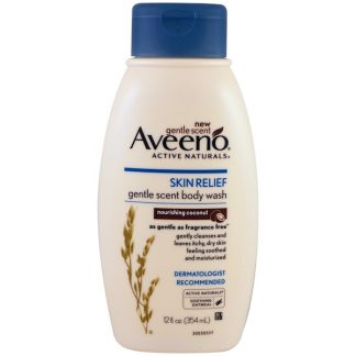 AVEENO, SKIN RELIEF, GENTLE SCENT BODY WASH, NOURISHING COCONUT, 12 FL OZ / 354ml