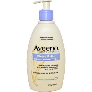 AVEENO, ACTIVE NATURALS, STRESS RELIEF MOISTURIZING LOTION, 12 FL OZ / 354ml