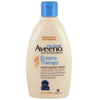 AVEENO, ECZEMA THERAPY, MOISTURIZING CREAM, 12 FL OZ / 354ml