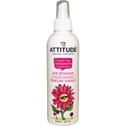 ATTITUDE, LITTLE ONES, HAIR DETANGLER, 8 FL OZ / 240ml