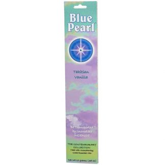 BLUE PEARL, THE CONTEMPORARY COLLECTION, TAHITIAN VANILLA INCENSE, .35 OZ / 10g
