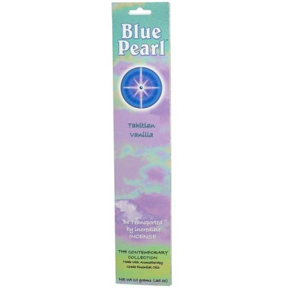 BLUE PEARL, THE CONTEMPORARY COLLECTION, TAHITIAN VANILLA INCENSE, .35 OZ / 10g