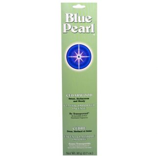 BLUE PEARL, CLASSIC IMPORTED INCENSE, CEDARWOOD, 0.7 OZ / 20g