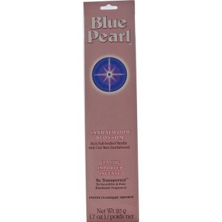 BLUE PEARL, CLASSIC IMPORTED INCENSE, SANDALWOOD BLOSSOM, 0.7 OZ / 20g