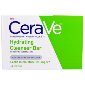 CERAVE, HYDRATING CLEANSER BAR, 4.5 OZ / 128g
